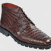 Los Altos Mens Brown Crocodile Chukka Boot ZA2060207
