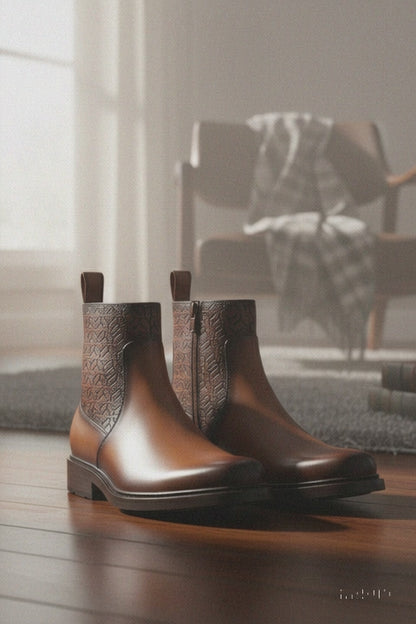 Cuadra Honey Hand Painted Dress Shoe