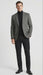 Men’s Grey Tweed Herringbone Sport Coat - Gray Mens Blazer Suit Jacket
