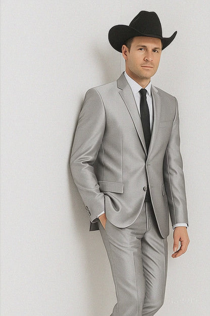 Western Suits For Wedding - Slim Fit Western Tuxedo - Traje Para Hombre