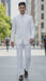 Off White sales Cream Ivory Mandarin Suits For Men