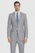Mantoni Lt. Gray Two-button Wool Suit in Modern or Slim-Fit