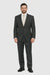 Chocolate Brown Pinstripe Modern Fit Suits 2 Button No Vents 100% Fine Affordable Cheap Priced Men'S Dress Suit For Sale