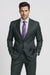 Mix and Match Suits Men's 2 Button 100% Wool Suit Stripe Discounted Online Sale Only