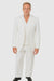 Tiglio Rosso Suit  - Classic Fit Athletic Cut 100% Wool Super 150s Italian Fabric Peak Lapel in Color Off White