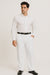 long rise big leg slacks Men's Fashion Wide Leg Pant  unhemmed unfinished bottom