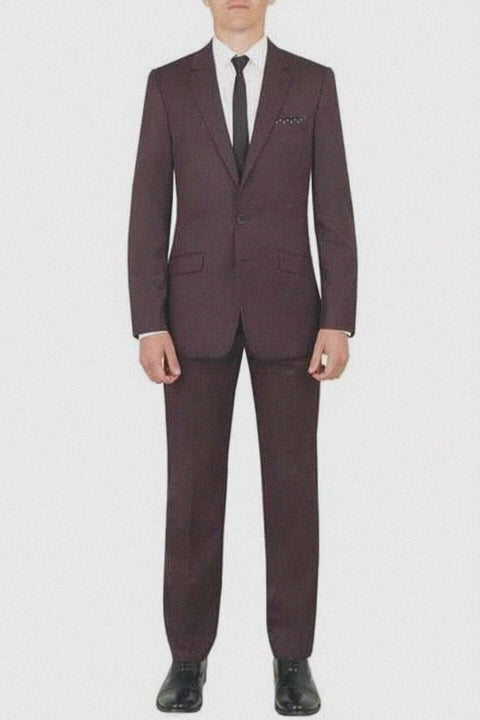 Maroon Suit 