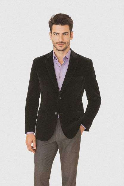 Black Big And Tall Blazers
