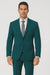 Men's 2 Button Super Slim Fit Teal Blue ~  Cheap Priced Business Suits Clearance Sale Jacket & pants