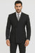 Brand New Solid Black Double Breasted Suit 100% Wool Fabric Super 150s Wide Suit Side Vent (pleated or Flat Front Pants)