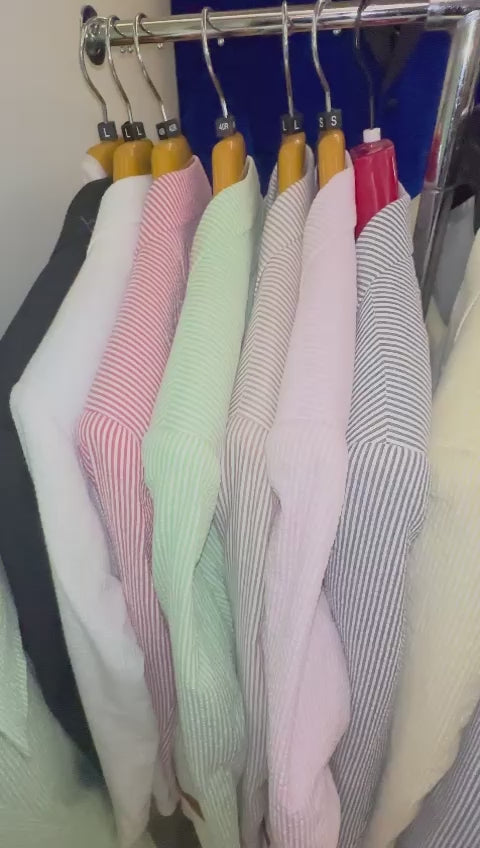 Mens Vested Summer Seersucker Suit