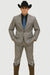 Designer Men's 2 buttons fully lined slim fit Gray suit