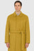 Men's Dress Coat Belted Full Length Overcoat ~ Long Men's Dress Topcoat -  Winter coat 45 Inches Button Closure Camel Coat