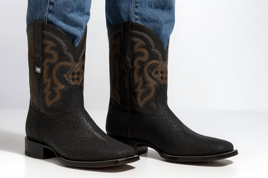 Print Stingray Boots by Hooch Boots