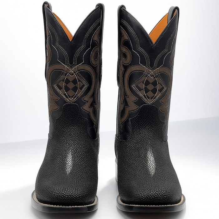Print Stingray Boots
