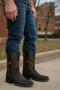 Print Stingray Boots by Hooch Boots