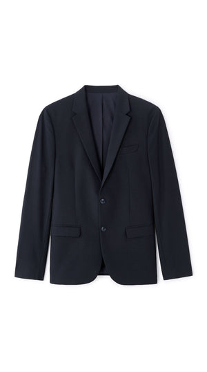 Slim Bi-Stretch Suit Jacket - Navy