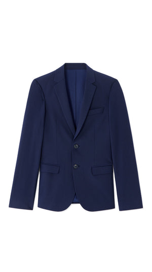 Slim Bi-Stretch Suit Jacket - Blue