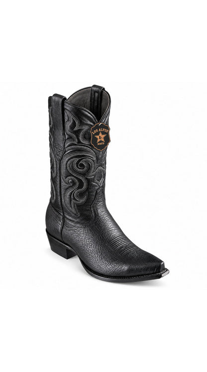 Los Altos Bull Shoulder Snip Toe Boot