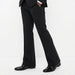 Bootcut wedding suit Black Shawl Lapel Bootcut Tuxedo with Stone Trim – Prom and Wedding
