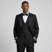 Bootcut wedding suit Black Peak Lapel Bootcut Tuxedo – Prom and Wedding
