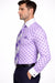Polka Dot Dress Shirt - Purple