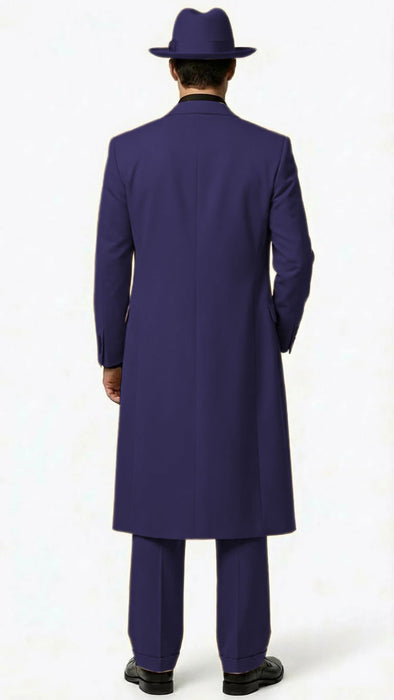 Men’s 1920s Beige Zoot Suit – Long Mafia Gangster Three-Piece Suit in Tan Khaki Color 40 inch Zuit Pachuco Suit