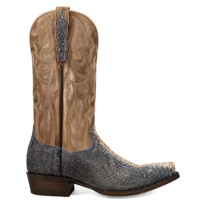 Dan Post Stryker Python Boot - Luxury Exotic Leather Cowboy Boot