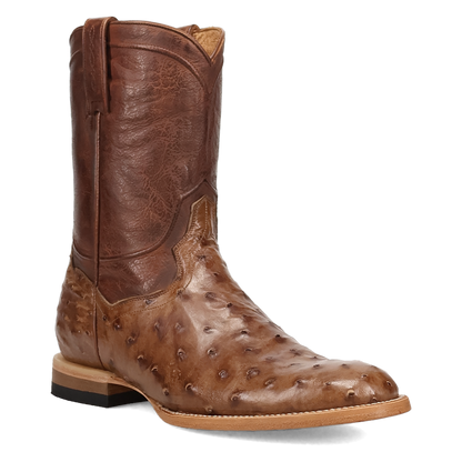 Dan Post Ardor Ostrich Boot - Full Quill Leather