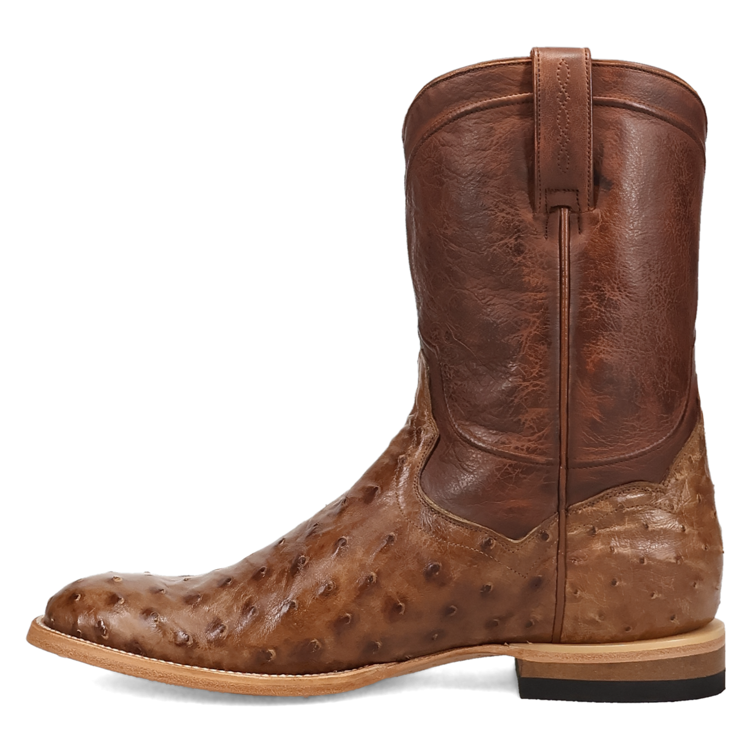 Dan Post Ardor Ostrich Boot - Full Quill Leather