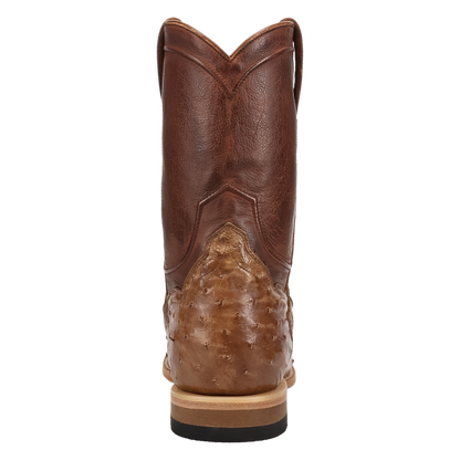 Dan Post Ardor Ostrich Boot - Full Quill Leather