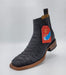 Men´s Quincy Square Toe Ankle Boots Python Print Q82B5705