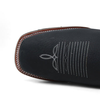 Men's Quincy Wide Square Toe Ankle Boot Q82B2705 - Image 6