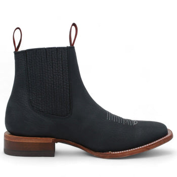 Men's Quincy Wide Square Toe Ankle Boot Q82B2705 - Image 7