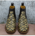 Pirarucu Print Short Cowboy Boots