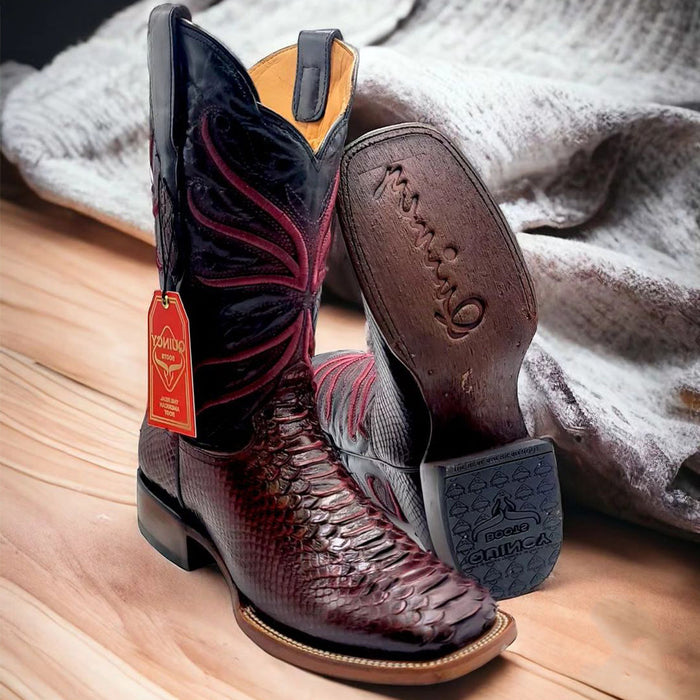 Print Python Cowboy Boots