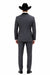 Rayon/Poly Modern Fit Suits Eleganza 2 button Blazer with Black Edge Trim Lapel Dinner Jacket suit