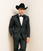 Rayon/Poly Modern Fit Suits Eleganza 2 button Blazer with Black Edge Trim Lapel Dinner Jacket suit