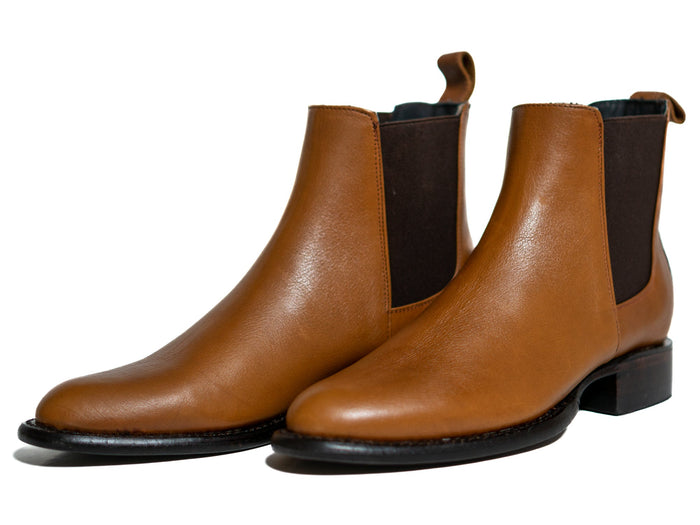 Los Altos Men's Toe Roper Boot Belmont Honey - Belmont Honey