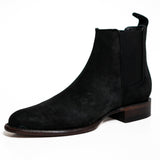 Los Altos Men's Toe Roper Boot Gamuza Black - Gamuza Black