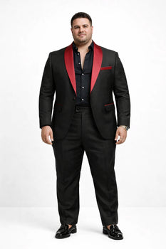 Red Prom Tuxedo - Wedding Suit
