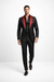 Red Prom Tuxedo - Wedding Suit - Groom Tuxedo Suit
