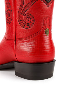Men's Wild West Teju Lizard Skin 3X Toe Boots 29507 - Image 35