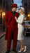 Men’s 1920s Beige Zoot Suit – Long Mafia Gangster Three-Piece Suit in Tan Khaki Color 40 inch Zuit Pachuco Suit
