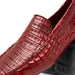 Marco Di Milano Remo Wine Caiman Crocodile Driving Shoes