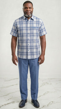 Mens 2 Piece Walking Suit - Classic Plaid