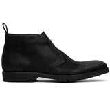 Zelli Rezza Italian Suede Chukka Boot in Black with Vibram Sole