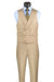 Mens Easter Suit - Jacket and Pants in Summer Color Tan Modern Fit Light Weight