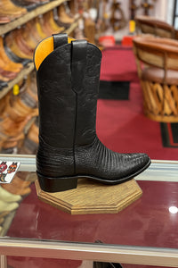 Lizard Print Western Boots