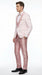 Rose Gold Suit - Pink Suit - Slim Fit